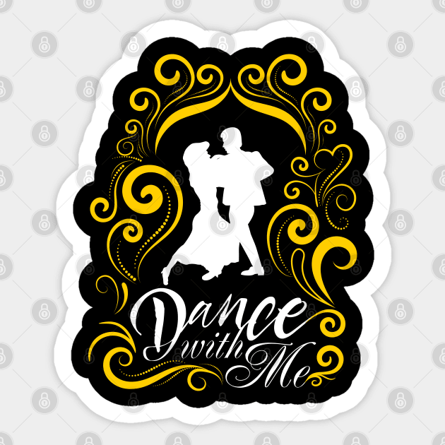 Dance With Me Sticker by designbek